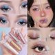 thumbnail image 5 of Liquid Eyeshadow Glitter Highlight Pearlescent Eye Shadow Eyeliner Cosmetic Shimmer Brighten Lying Silkworm Eye Makeup Cosmetics 1pc color06, 5 of 5