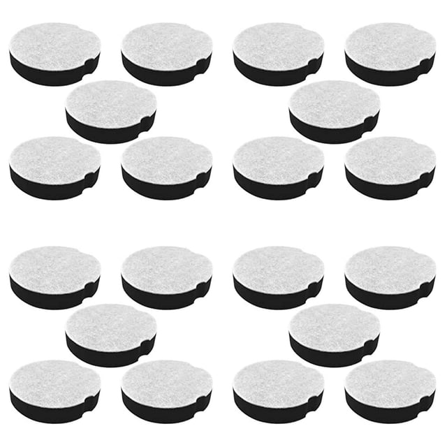 YWIYIUD 20 Pack Replacement Vacuum Filter Kit for Vacuum Compact Lightweight Vacuum Cleaner, Vacuum Filter Fit for Vacuum Cleaner Part 3.4inch