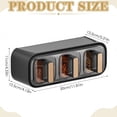 thumbnail image 3 of Spice Container Set Wall Mount Seasoning Box 400Ml Kitchen Condiment Organizer No Punching with Spoon | Home Gadgets Storage Tool for Inside Cupboard Spice Jars,Spice Containers,Seasoning Jars,Spice, 3 of 9