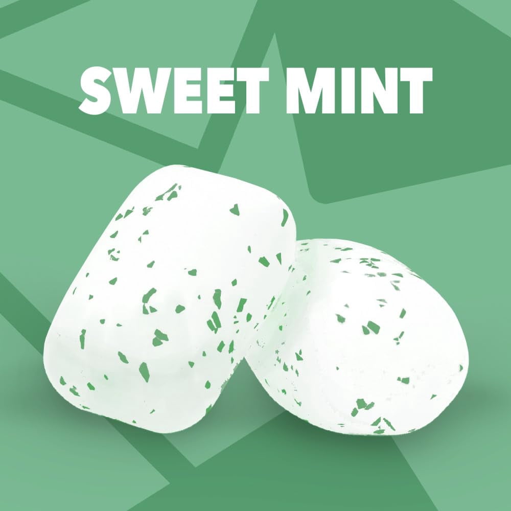 ORBIT WHITE Sweet Mint Sugar Free Chewing Gum, 40 Piece Resealable Bottle (Pack of 3)
