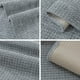 thumbnail image 3 of Nvzi Farmhouse Plaid Chenille Couch Sofa Cover Super Soft Plush Sectional Couch Covers Anti-Slip Solid Sofa Slipcover for Dogs, Children, Pets Furniture Protector (Light Grey,28x28), 3 of 4