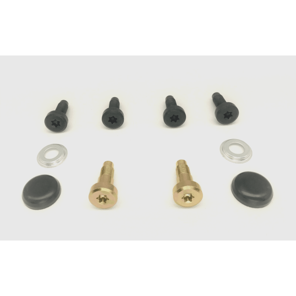 Fits Jeep Wrangler YJ 87-95 Male & Female FRONT Seat Belt Bolts, Washers, Caps