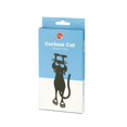 thumbnail image 4 of Balvi Curious Cat Bookmark Black 12cm Plastic/Nylon, 4 of 4