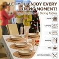 thumbnail image 2 of Vesteel Pasta Bowl Set of 4, 22oz Stoneware Salad Pasta Serving Bowls for Soup Dinner Cereal, Microwave & Dishwasher Safe, Khaki, 2 of 8