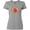AC-Heather Grey, variant on Happy Thanksgiving with Cute Turkey Women's T-Shirt