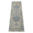 thumbnail image 3 of Rugsotic Carpets Hand Tufted Wool Eco-Friendly 2'6''x10' Area Rugs Runner Beige Blue Oriental High Pile Thick Handmade Anti Skid Indoor Rug for Living Room, Bedroom K00937, 3 of 5