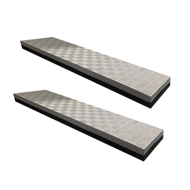 2 almohadillas antideslizantes de 4 cm de grosor para bicicleta estática, ligeras y para usar en el suelo de la cinta de correr o la elíptica.