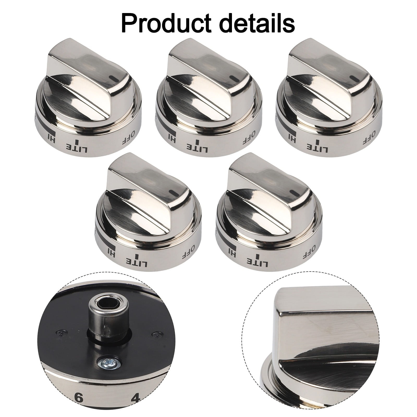 Oven Knob Assembly Stove Burner Control Knob AEZ73453509 Stove Knob Replacement