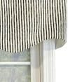thumbnail image 2 of RLF Home Duval Regal Valance Black. 3" Rod  Pocket 50"W x 17"L, 2 of 2