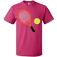 thumbnail image 3 of Inktastic Tennis Racket and Ball T-Shirt, 3 of 5