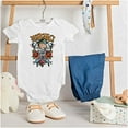 thumbnail image 3 of Betty Boop Biker BBMC Roses Tattoo Bodysuit Jumper Girls Infant Baby Brisco Brands 12M, 3 of 6