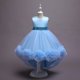 thumbnail image 1 of Vestido de princesa, vestido de malla con flores, vestido esponjoso, sin mangas, vestido de piano, 1 of 6