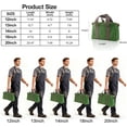 thumbnail image 4 of Haimei 12 Inch Canvas Tool Bag, Multipurpose Zipper Storage Organizer Pouch for Electrician Plumbing Gardening, Portable Tool Pouch for Men, 4 of 5