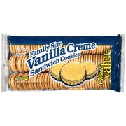 Great Value: Family Size Vanilla CrMe Sandwich Cookies, 2 lb