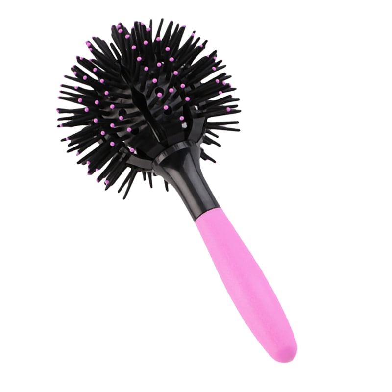 Round Hair Brush Round Hair Brushes 3D 360 Degree Scalp Massage