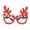 A, variant on Kmonabie Sparkling Santa Claus Eyeframe, Christmas Decoration Glasses for Festival Party Dress Up, Holiday Photo Accessories for Festive Celebrations Gatherings