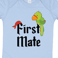 thumbnail image 4 of Inktastic First Mate pirate with parrot and bandanna Boys or Girls Baby Bodysuit, 4 of 5