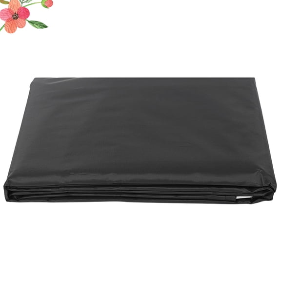 OULII 1Pc Black Outdoor Parasol Cover Durable Waterproof Terrace Umbrella Protection