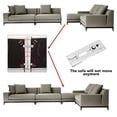 thumbnail image 2 of Sectional Sofa Connection with Snap Lock, Couch Clips Furniture Connector, Snap Connector Fastening for Sofa Furniture, 2 of 7