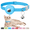 Blue, variant on LHYXU Cat Collar, Reflective Kitten Collar with Breakaway Tracking Device Holder and Bell, Lightweight GPS Tracker Collar for Cats and Puppies (Green)