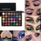 thumbnail image 2 of Paleta de sombra de ojos con lentejuelas de diamante, 35 colores, polvo brillante de alto pigmento con brillo y satén, maquillaje resistente al agua de larga duración, 2 of 5
