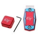 thumbnail image 2 of Porta tizas de billar magnético con clip (6 colores disponibles) rojo, 2 of 9