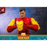 Hot Toys Collectible Iron Man Action Figure, Alloy Red