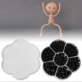 thumbnail image 2 of 612Pcs Plastic Doll Eyes All Black Hand Made Materials Safety DIY Craft Supplies Educational Toy Parts, 2 of 4