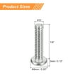 thumbnail image 2 of #10-24x7/8" Pan Head Machine Screws, Stainless Steel 18-8 Screw, Pack of 20, 2 of 5