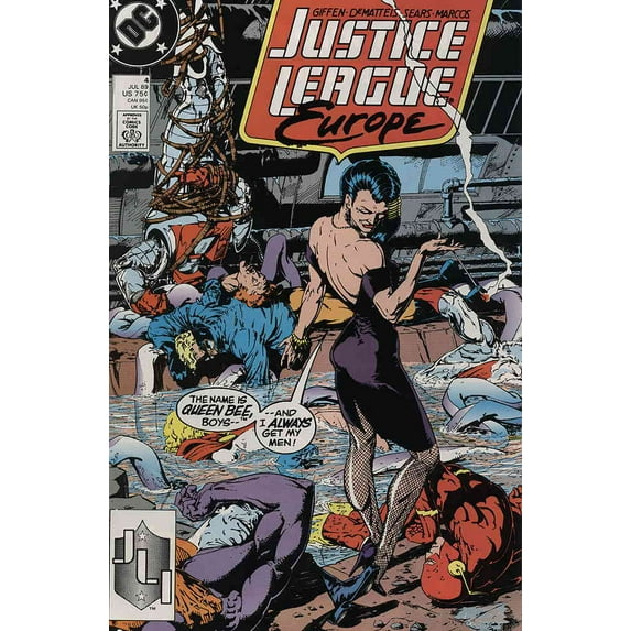 Justice League Europe #4 VF ; DC Comic Book