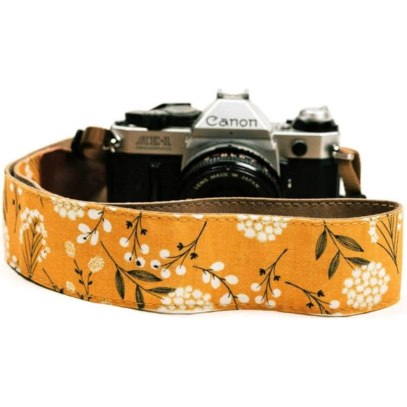 Spring Blossom Flowers Camera Shoulder Strap Belt for All DSLR Camera – Vibrant Design Universal DSLR Strap, Multi