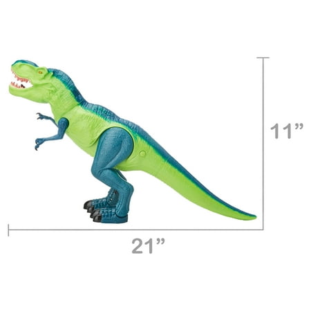 Adventure Force Mighty Megasaur, Walking T-Rex, Light Green
