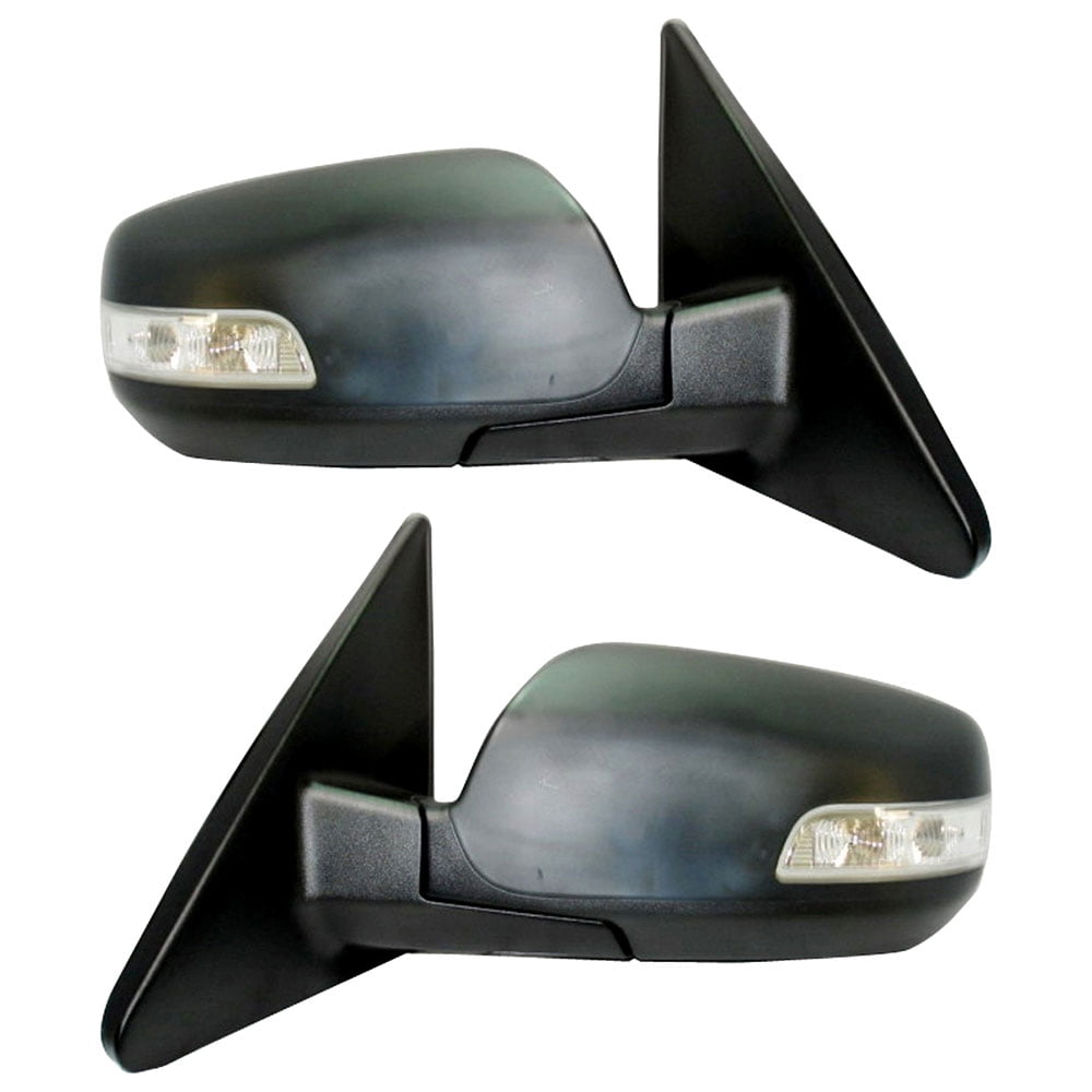 With Signal Lamp Smooth for 2011 2014 Kia Sportage Right RH Mirror Power/Heated
