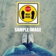 thumbnail image 2 of Floor Signs Floor Sign - Emergency Exit Vinyl Stickers – Safety & Warning Signs Stickers Bundle for Warehouse – 1 Pack, 24" x 24", Durable Adhesive Labels, 2 of 4