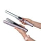 thumbnail image 2 of Juego de plancha y rizador intercambiables Aria Beauty 2 piezas 1 pulgada, 2 of 6