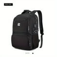 thumbnail image 3 of Bruno Cavalli New Large Capacity Backpack, Business Travel Bag Lightweight Computer Bag, Commuter Notebook Bag With Large Capacity, Outdoor Travel Backpack, Students Commuter Bag For Daily Use, 3 of 5