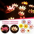 thumbnail image 2 of Floating Lanterns Floating Candles Light,Assorted Tealight Candle Lanterns,Colorful Artificial with Floating Rea, 2 of 8