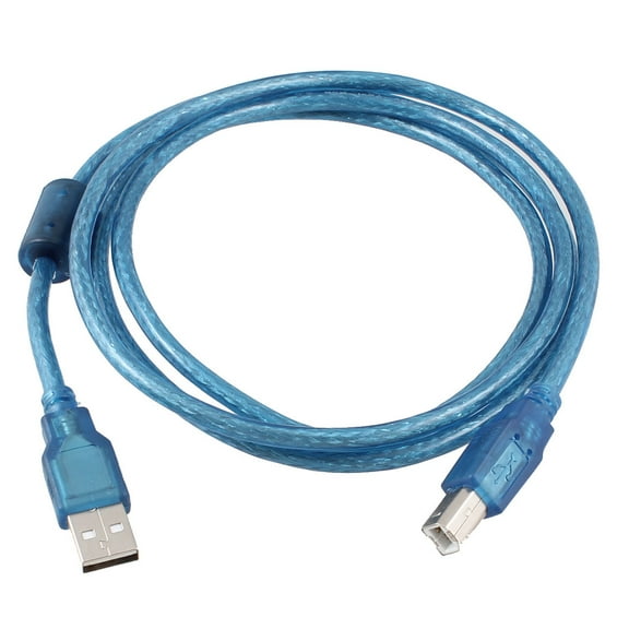 Unique Bargains Unique Bargains 1.4M Length USB 2.0 Type A Male to Type B Male M/M Printer Data Cable Cord
