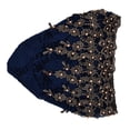 thumbnail image 3 of Turbante Para El Cabello, Hermoso Turbante único A La Moda Para Bufandas Para Lazo Para El Cabello Para Uso Diario Anggrek Azul profundo, 3 of 8