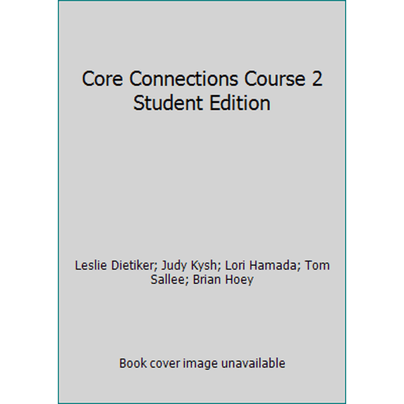 Pre-Owned Core Connections Course 2 Student Edition (Hardcover) 1603280847 9781603280846