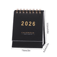 thumbnail image 2 of Desk Calendar 2026 Standing Flip Small Desk Calendar January 2026 To December 2026 18 Monthly Desktop Calendar Thick Paper Twin Wire Binding For Home Or Yearly Planner&Organizer, 2 of 4
