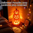 thumbnail image 4 of Stackable Pumpkins for Porch Light Up Halloween Decorations Jack O Lantern Outdoor Lighted Pumpkins for Front Porch Halloween Decor for Home, 4 of 6