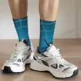 thumbnail image 6 of Vsdgher Spider And Cobweb Crew Socks for Men & Women, Breathable Casual Athletic Ankle Socks, 6 of 6