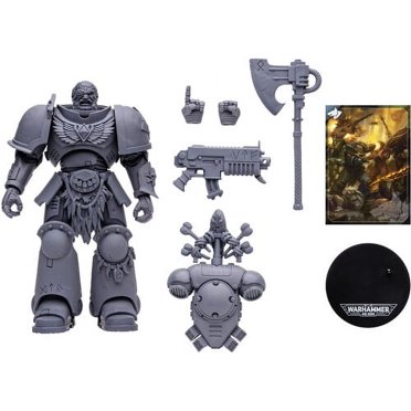 McFarlane - Warhammer 40K - Space Wolves - 7" Wolf Guard (Artist Proof) Action Figure, McFarlane Toys, Gifts