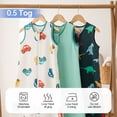 thumbnail image 6 of 3 Pack-Lightweight Summer Baby Sleep Sack 12-18 Months 100% Cotton Breathable Sleeping Bag 2-Way Zipper Wearable Blanket Toddler Sleep Sack 0.5 Tog, 6 of 7