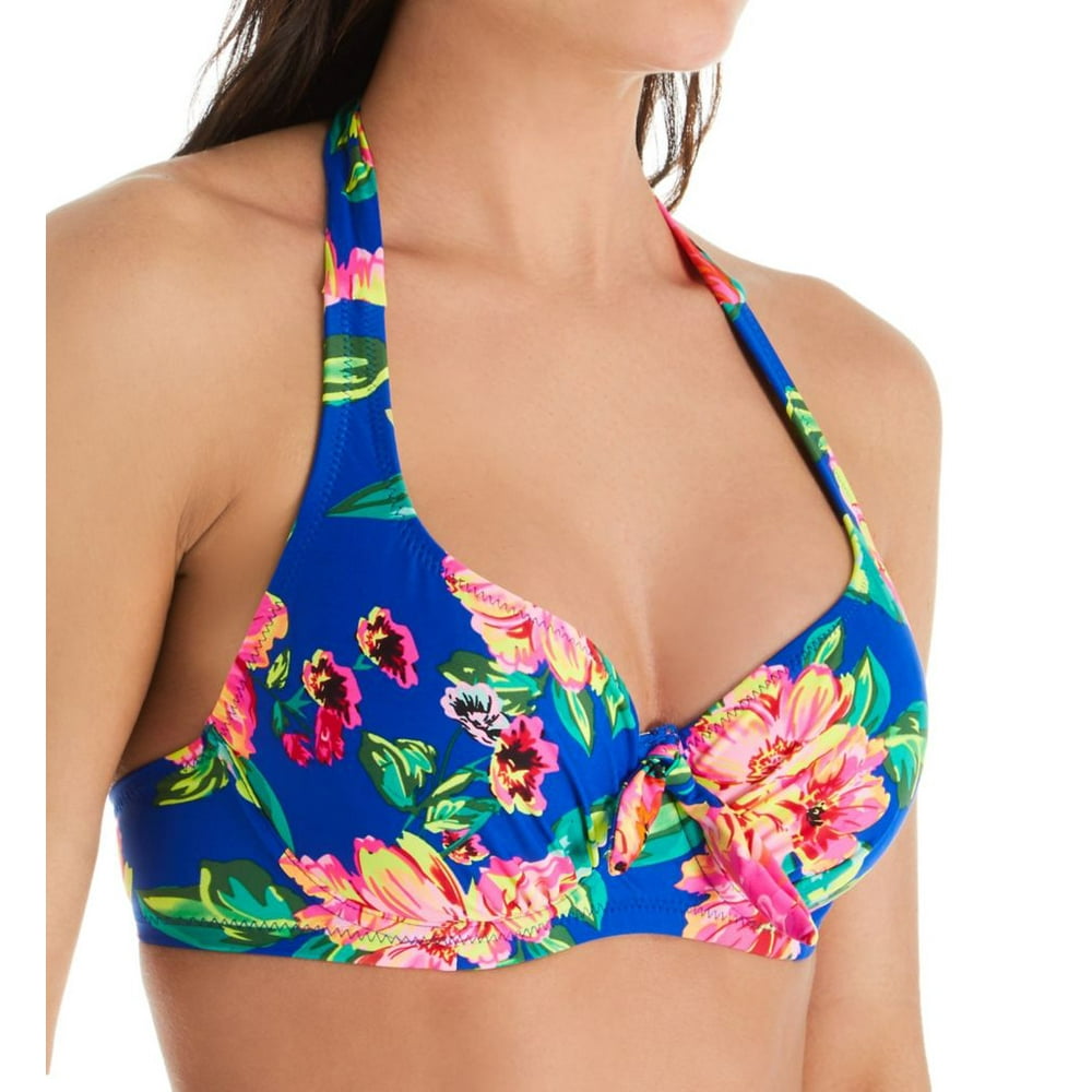 Pour Moi Women's Pour Moi 86002 Heatwave Halter Underwire Bikini Swim