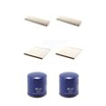 thumbnail image 1 of PUR 2x Air + 2x Cabin + 2x Engine Oil Filter (6 Total) Kit for Car 2006-2008 Lexus RX400h 3.3L KFM-100874, 1 of 2