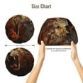 thumbnail image 5 of Disketp Cool Flame Lion A Adjustable Sleeping Hair Cap, Hairband Sleeping Cap Turban, Unisex, Available for Curly and Straight Hair, 5 of 6