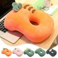 thumbnail image 2 of Lilixerw Soft Nap Donut Pillow,Ergonomic Memory Cotton Wedge Pillow for Sleeping,Slow Rebound Desk Nap Pillow,for Slender Ladies & Teenagers, 2 of 6