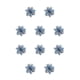 thumbnail image 2 of Decoración artificial de flores Bearachild Flor de Navidad Azul claro 10piezas, 2 of 4